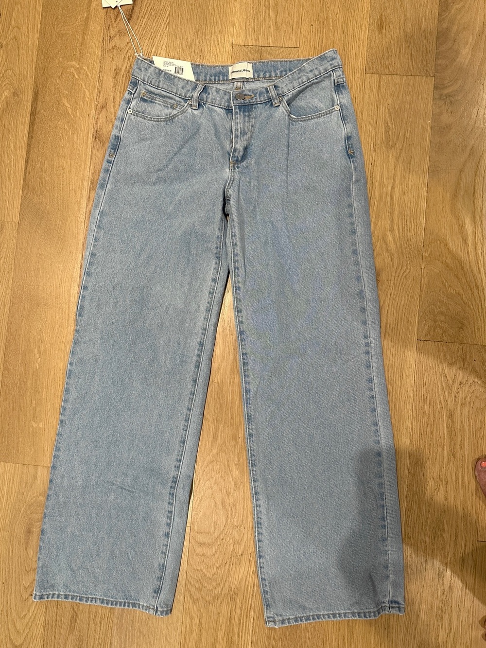 Abrand    Light Blue Straight-Leg Jeans